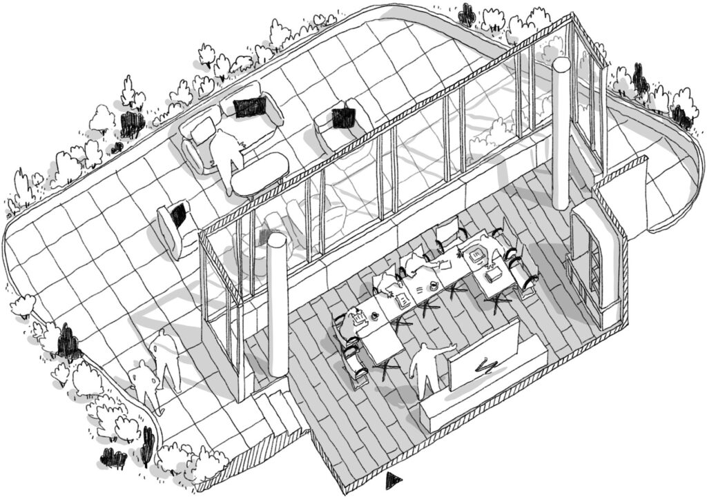 Salle de réunion White Room, terrasse privée