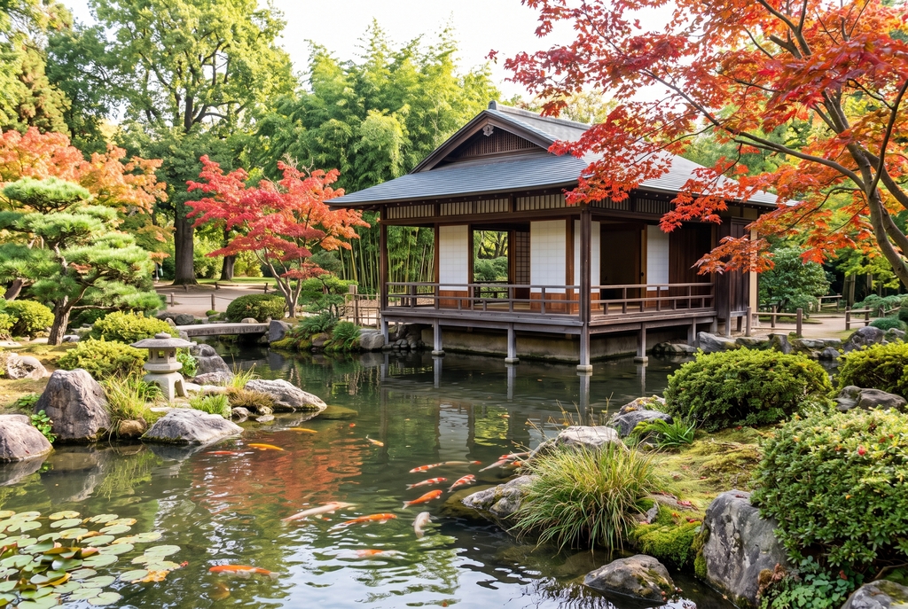Jardin japonais à Toulouse